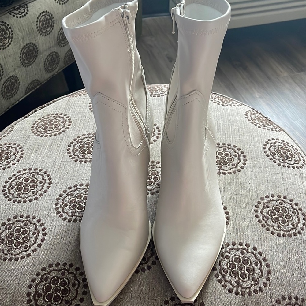 Leather boots Steve Madden